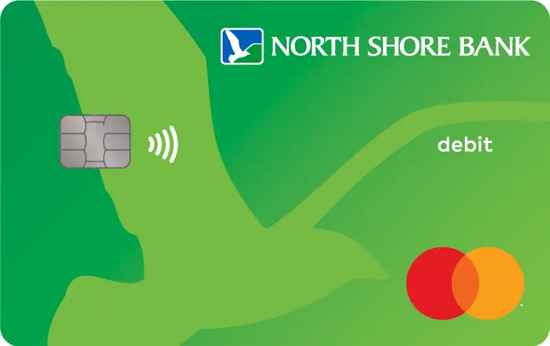 Image - North Shore Bank Standard Mastercard Debit Card